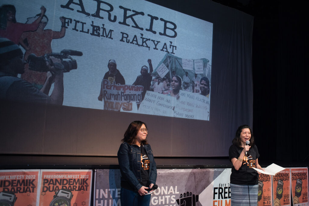 Launch of Arkib Filem Rakyat at FreedomFlmFest 2022