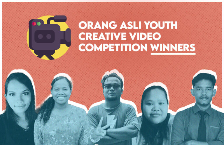 Winners of Orang Asli Youth Creative Video Competition