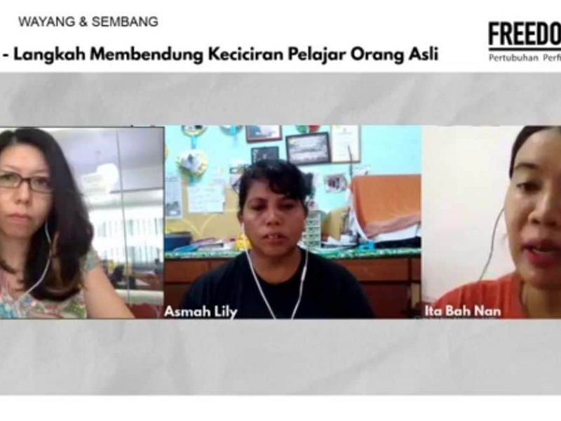 A discussion on indigenous children who are left behind in their studies during the lockdown
